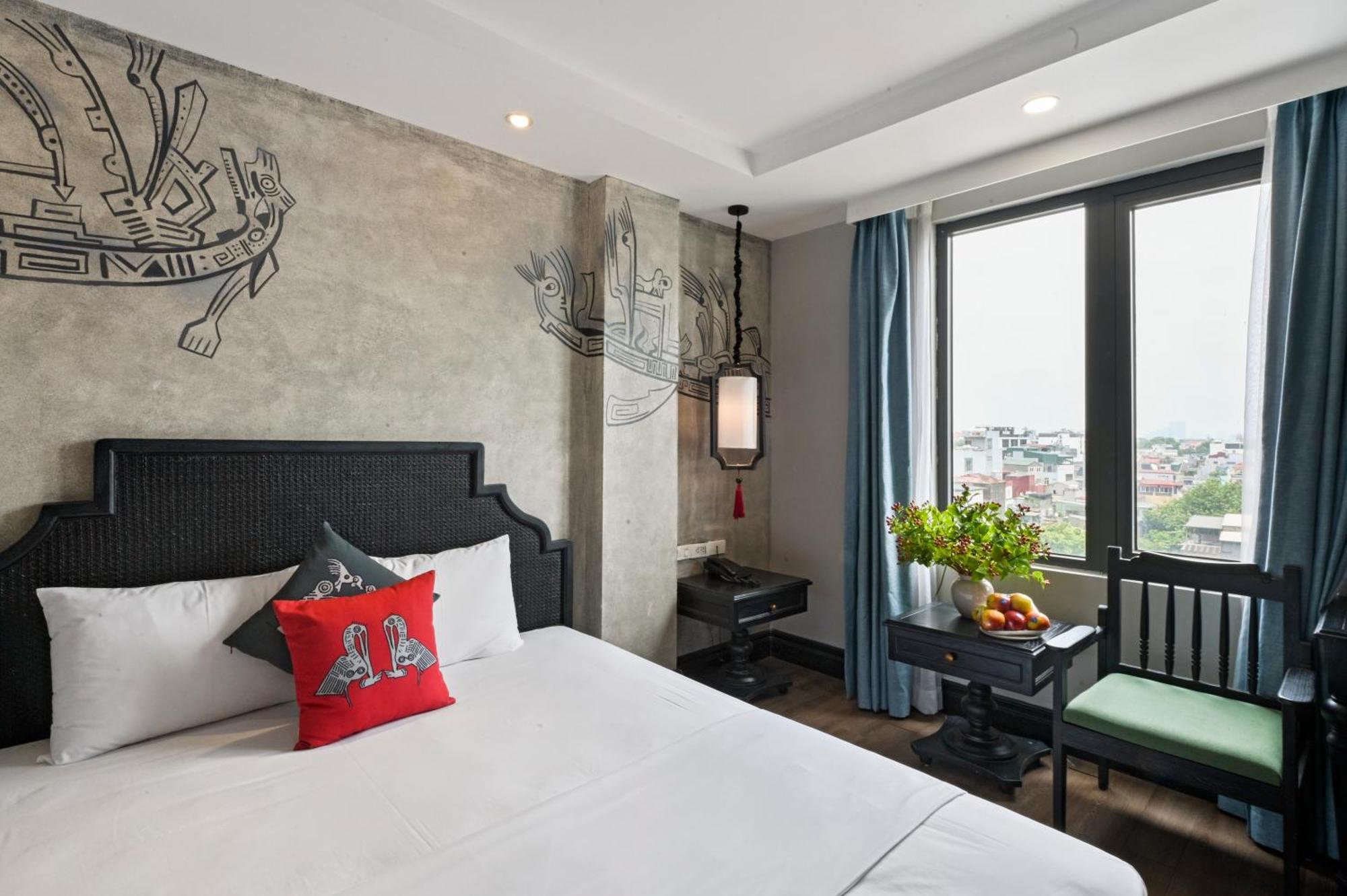22Land Residence Hotel & Spa 52 Ngo Huyen Hanoi Exterior foto