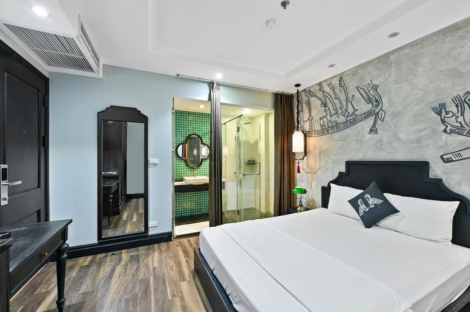 22Land Residence Hotel & Spa 52 Ngo Huyen Hanoi Exterior foto